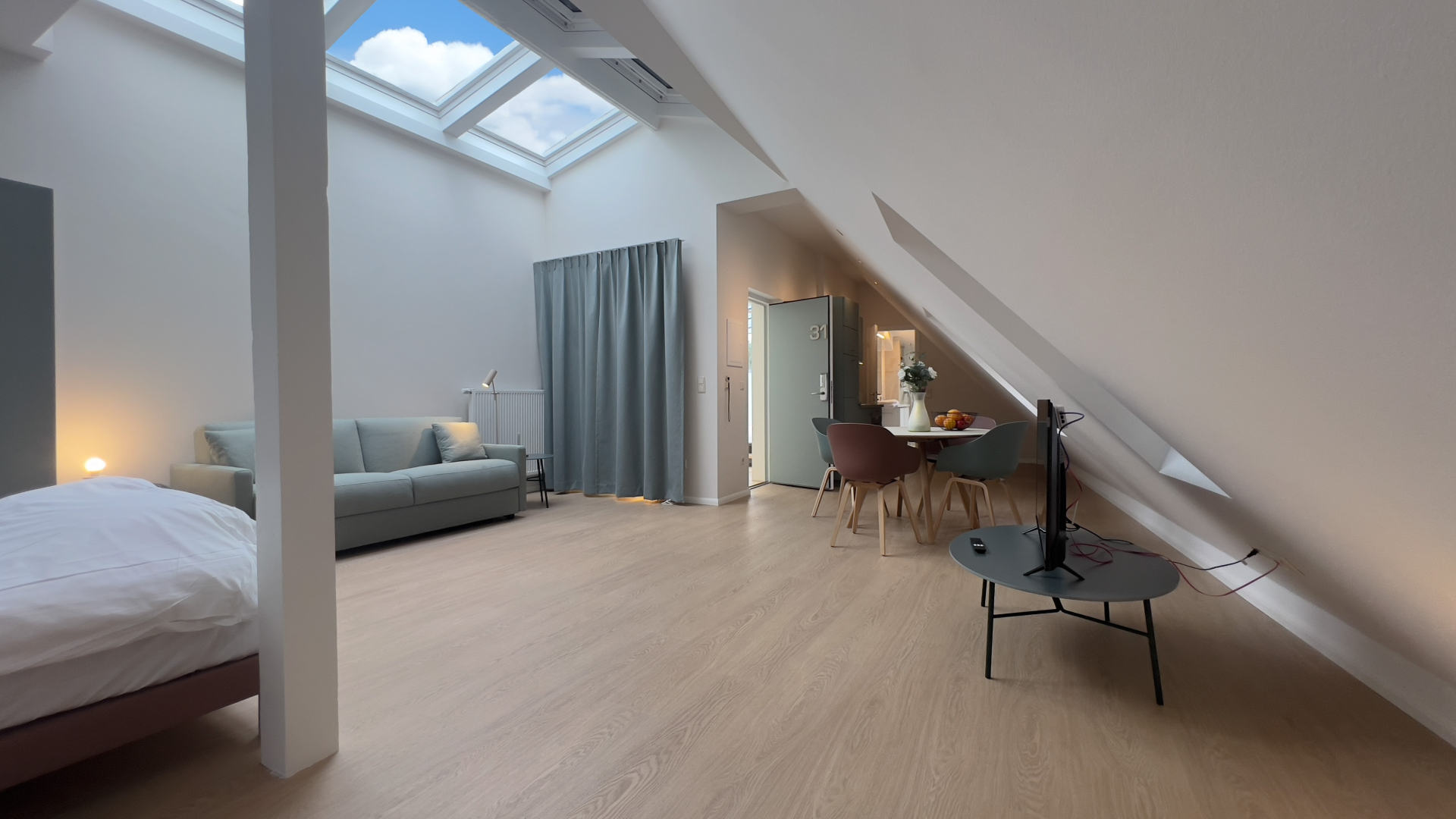 Penthouse Studio (+50m2 3 pers)