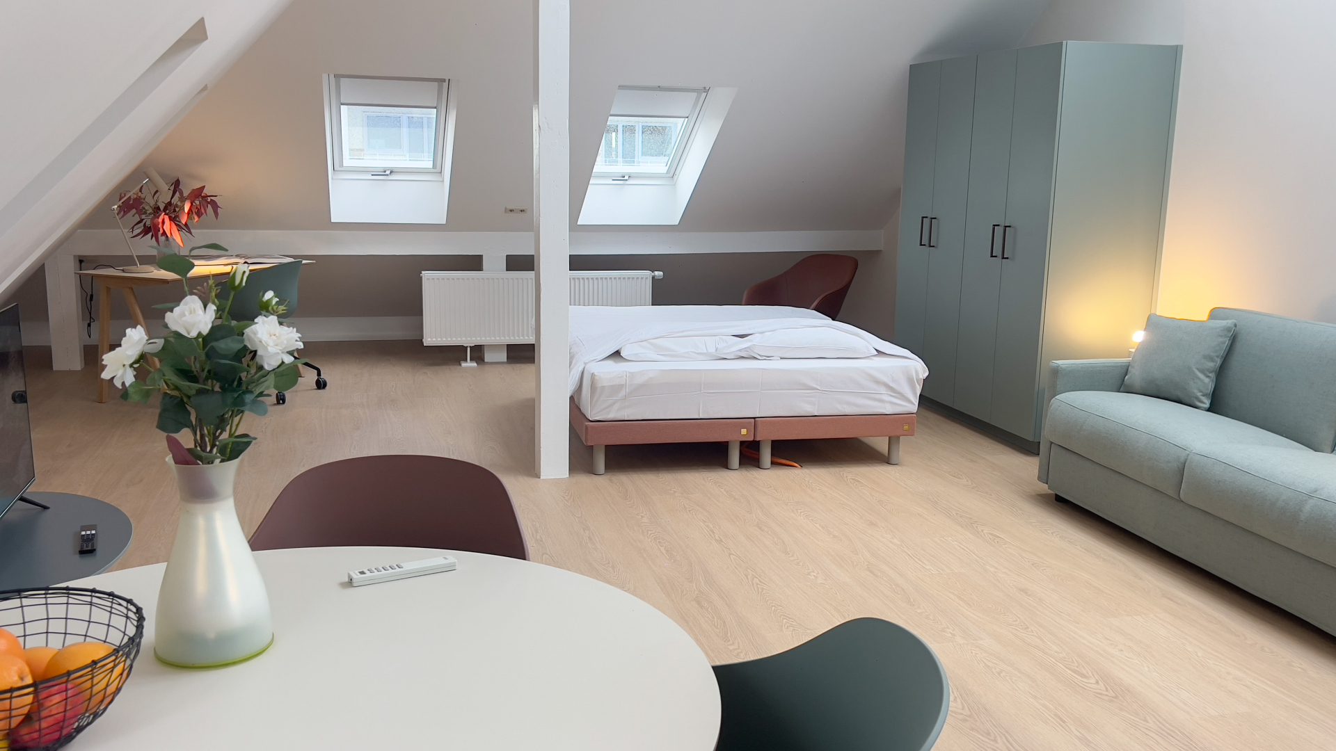 Penthouse Studio (+50m2 3 pers)