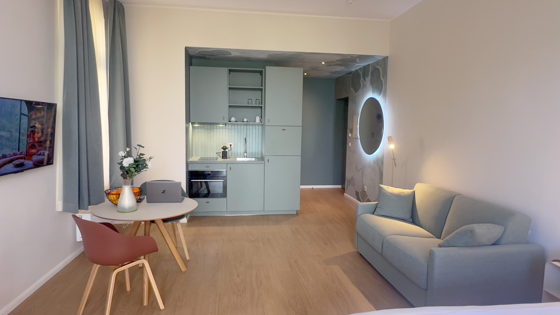 Superior studio 45m2 with Terrasse
